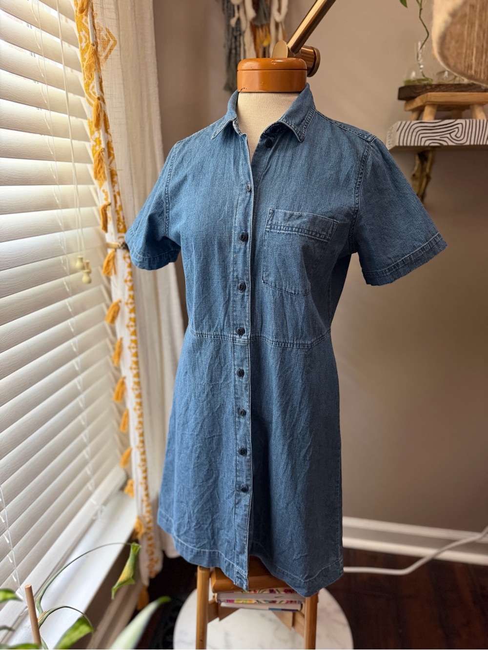 Madewell - Casual Denim Shirt Dress